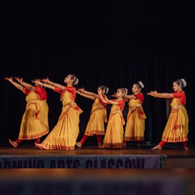 Bharatanatyam performance in Glasgow
